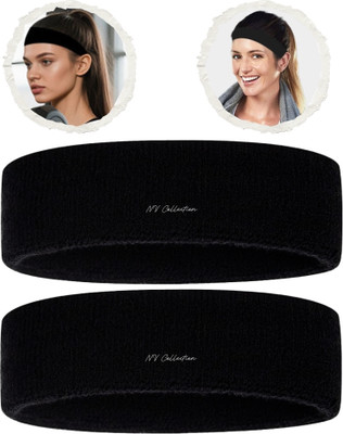NV COLLECTION Stylish Workout Headbands – Sweat-Absorbing and Breathable Head Support(Multicolor)