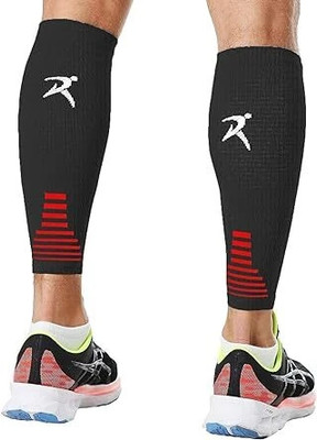 sachi sports Calf Support Shin Brace Support, Splints Compression Sleeves for Men & Women Splints(Black)