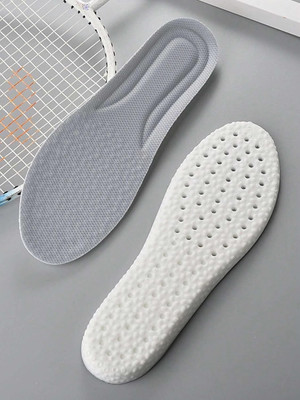WYNX Soft Cushion Memory Foam Insoles for Daily Comfort – Trim to Fit(1 Pair) Insole(Grey, White)
