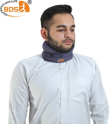 BDS CERVICAL COLLAR deluxe FOR NECK SUPPORT Neck Support(Grey)