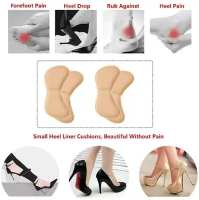 PRATYANG Heel Grips Liner Cushions Inserts for Loose Shoes Shoe Insoles Heel Support