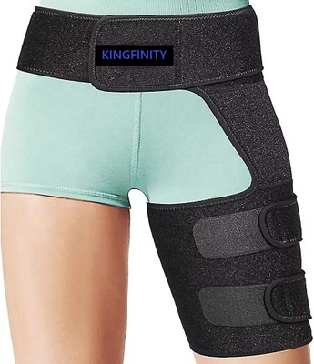 KINGFINITY SCIATICA PAIN RELIEVER THIGH & HIP BRACE FOR MEN & WOMEN Supporter(Blue)