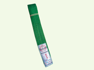 Dhaani Green Professional Martial Arts Judo/Karate taekwando belt Abdominal Belt(Green)