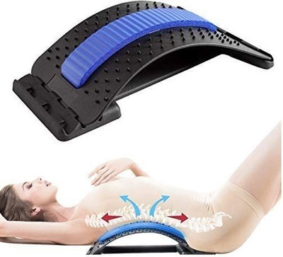 My Machine Back Stretcher for Spinal Pain Relief, Back Pain Relief, Lumber Support M_FS Back / Lumbar Support(Black)
