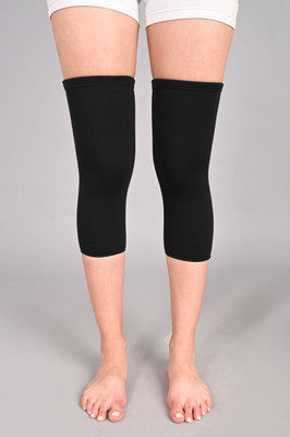 idka Natural NEW_S_KNEE SUPPORT Joint Pain, Gym & Exercise SL_--944 Knee Support(Black)