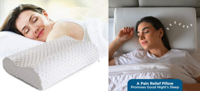 ANUSHKA ENTERPRISE Memory Foam Toons & Characters Sleeping Pillow Pack of 1(White)