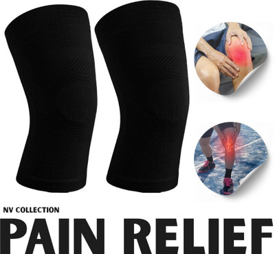 NV COLLECTION Joint Mobility Knee Support for Daily Wear Knee Support(Black)