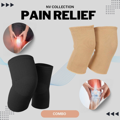 CTC CREATION Premium Ortho Knee Support Set by Black&Brown Knee Support