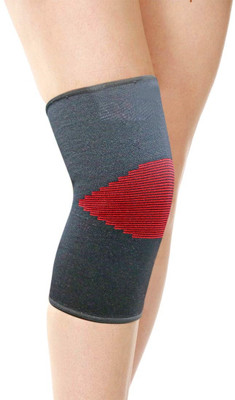 WROXTY Knee Cap Support Sleeve For Knee Cap Pain, Running, Gym, Sports For Men & Women Knee Support(Black)