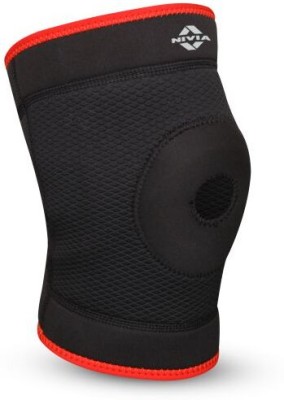 NIVIA Orthopedic Knee Support Knee Support(Black, Red)