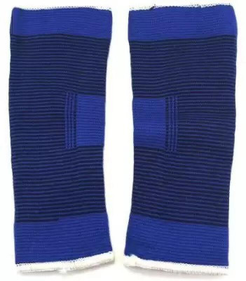 Right Traders Elastic Elbow Support for Joint Pain Surgical and Sports Activity (2 Pair) Elbow Support(Blue)