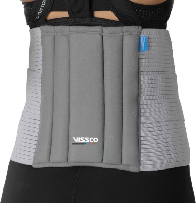 VISSCO Lumbo Sacral Belt to Support the Lumbar Spine & Relieves Back Pain Back / Lumbar Support(Grey)