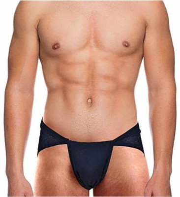 DSA SALES Men's Cotton pre. Langot (Pack of 1) Supporter Supporter (BLACK) Supporter Supporter(Black)
