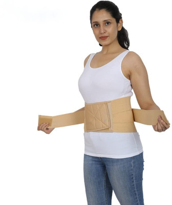 BALARKA N-Lumbar sacral Waist belt for Back Spasms | Sciatica Pain , back pain-21 Back / Lumbar Support(Grey)