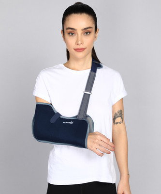 MICROSIDD Pouch Arm Sling XL Size Arm Support(Blue)