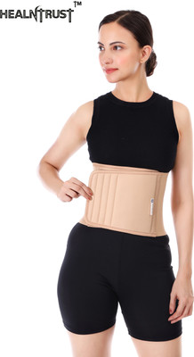 healntrust KF-Abdominal After Delivery For Tummy reduction Breathable For Men ,Women Back / Lumbar Support(Beige)
