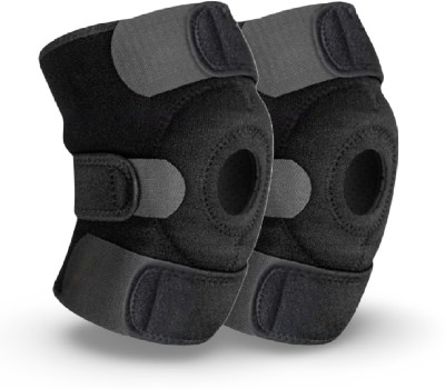 Hambler Magnetic Knee Support Open Patella for Men and Women Knee cap brace|Knee Guard Knee Support(Black)
