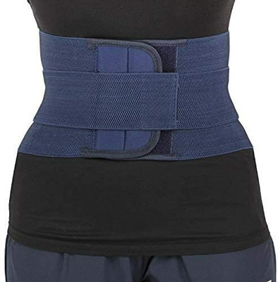 Mulkraj Ortho Mro-Lumber Sacral Support Belt back pain relief- LS BELT, BLUE49 Back / Lumbar Support(Blue)