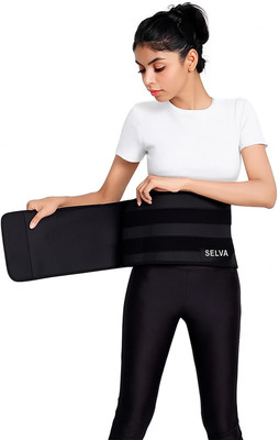 SELVA Abdominal Belt After Delivery for Tummy Reduction| Abdominal Belt(Black)
