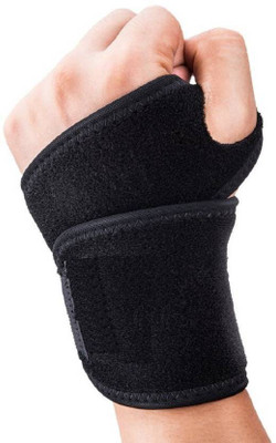 sonu beauty Wrist Support/Wrist Strap Arthritis Hand Support Fits Both Hands Fitted Wrist Support(Black)