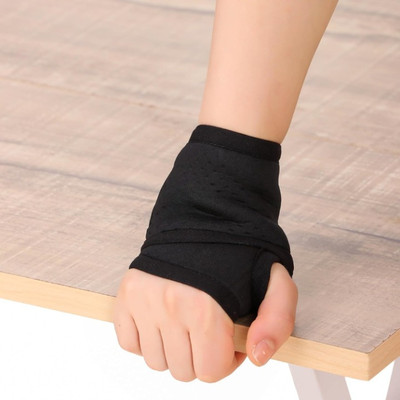 ATHLYX Wrist Thumb Binder -Wrist Band Support Wrap Wrist Support(Black)