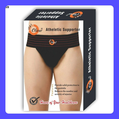 Modkart A59_Comfort Supporter Gym Fitness Running Supporter(Black)