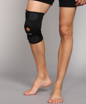 MICROSIDD Premium Neoprene Hinged Knee Support Knee Support(Black)