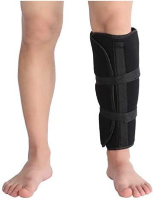 BRIJJ HELTH CARE Tibia Brace For Leg ,calf and facture Orthosis External Fixation Knee Support Calf Support(Black)