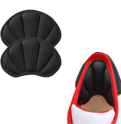OPSUZY O-Back Heel Inserts Cushion Pads Inserts for Women & Men Heel Support Heel Support(Black)