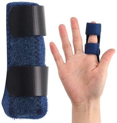 Horianzo Adjustable Finger Splint Support fracture Finger Brace Corrector Support Grip Finger Support