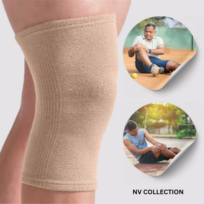 CTC CREATION Brown Sports Knee Support for Strain Prevention Knee Support
