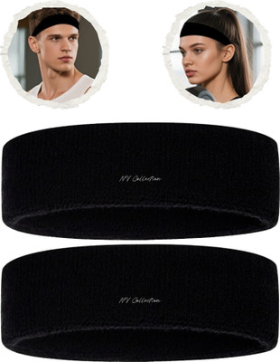 NV COLLECTION Moisture-Wicking Headbands for Athletes – Men’s & Women’s Fit Head Support(Multicolor)