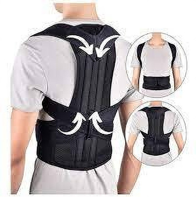 RAIVATS CARE PostureCRC16 Posture Corrector(Black)