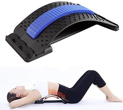 My Machine Back Stretcher for Spinal Pain Relief, Back Pain Relief, Lumber Support SUP FS-K Back / Lumbar Support(Black)
