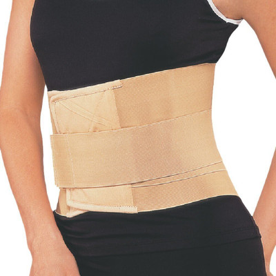 AASH ISURGICALS N-Lumbo Sacral (L.S Belt) Corset- Back Pain Belt Waist Support Abdominal Belt(Beige)
