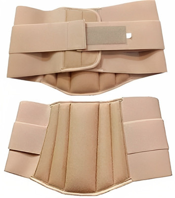 healntrust Adjustable Contoured Lumber Sacral LS Belt Belt Back Support Lumbar support Belt Back / Lumbar Support(Beige)
