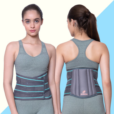 PRO Healthcare Lumbo Sacral Belt,LS Belt For Men & Women Lower Back Support,Lumbar Support Belt Back / Lumbar Support(Grey)