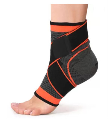 rsc healthcare Ankle Binder For Pain Relief Grip Gym Brace Wrap Cap bandage Strap Ankle Support(Black)