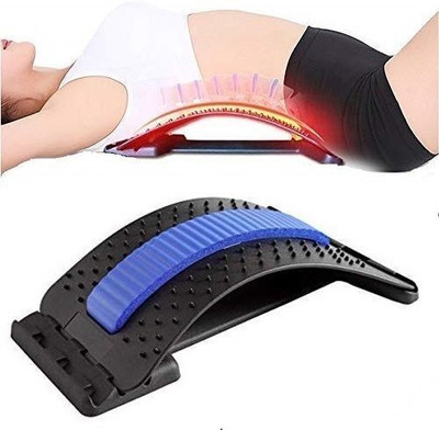 aavomaa Back Stretcher for Spinal Pain Relief, Back Pain Relief, Lumber Support A_L Back / Lumbar Support(Black)
