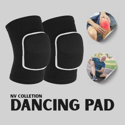 CTC CREATION SpinAura Knee Pads for Light Dancers Knee Support(Black)
