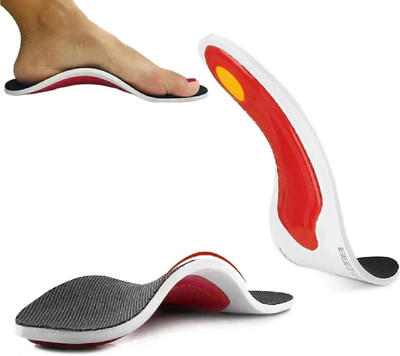 YUJASV Arch Support Flat Foot Orthopedic Insole Relieve Foot Pain Plantar Fasciitis Insole