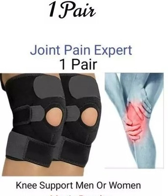 BALARKAA N-Fitness KNEE CAP SUPPORT FOR MEN AND WOMEN Knee Support (Black)-140 Knee Support(Black)