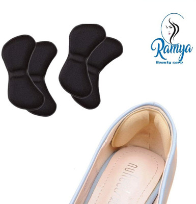 AARADHYAM Boom Unisex Self-Adhesive Heel Cushion Inserts, Pads Grips Knee Support(Black)