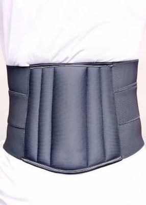 LUIS LOGAN Lumber Support Belt Back Support Back Pain Relief Correct Posture (Grey,XL) Posture Corrector(Grey)