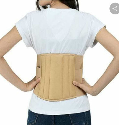 Balrakaaa NB_S_LS-Lumbo Sacral (L.S Belt) Back PaiLS Belt ( BEIGE )-131 Back / Lumbar Support(Black)