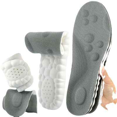 AlexVyan Grey Accupressure Men Soft Insole (For UK-45-46 IND9 Men) Insole(Grey, White)