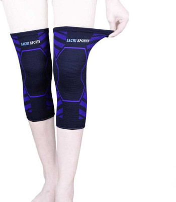 sachi sports SACHI-SPORTS-KNEE-COMORESSION-PURPLE-XXL Knee Support