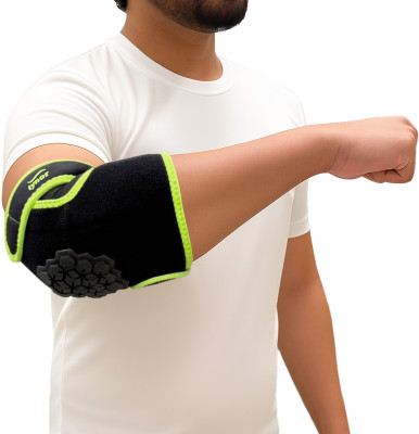 TYNOR Elbow Wrap Neo, Black & Green, Universal, 1 Unit Elbow Support(Multicolor)