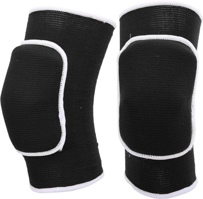 DreamPalace India Protective Knee Pads, Thick Sponge Anti-Slip, Collision Avoidance Knee Sleeve Knee Support(Black)