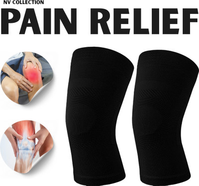 NV COLLECTION Orthopedic Knee Wrap for Moderate to Severe Pain Knee Support(Black)